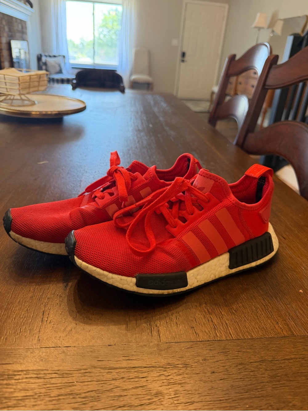 Adidas Red NMD-style Sneakers - Lightweight Comfort